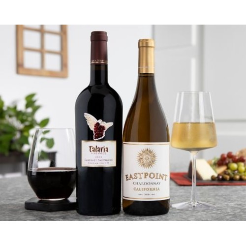 California Cabernet and Chardonnay Duet