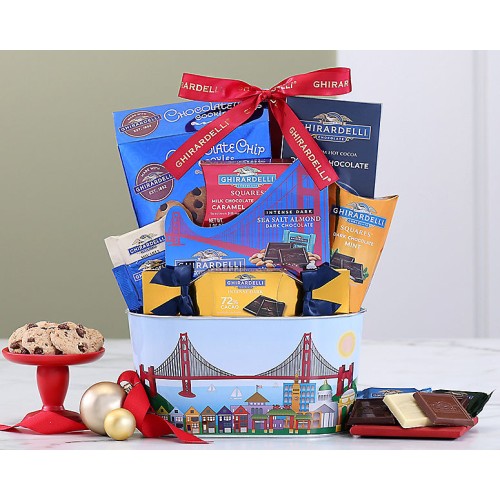 Ghirardelli Chocolate Gift Basket
