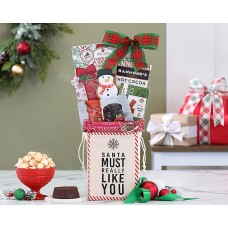 Santa Must Really Like You Gift Basket Santa Must Really Like You Gift Basket