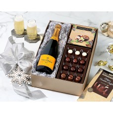 Veuve Clicquot Champagne and Chocolate Gift Box