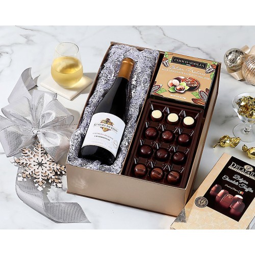 Kendall Jackson Chardonnay and Chocolate Gift Box