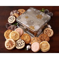 Happy Holidays Gourmet Cookie Gift Tin