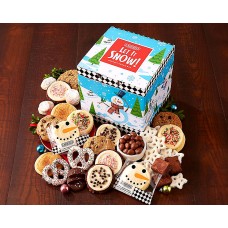 Let it Snow Goodie Box - Cookies and Snacks
