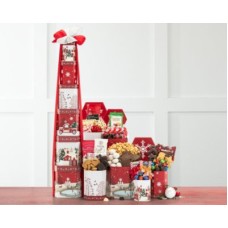 Winter Cheer Gift Tower