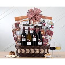 Talaria Vineyards Sonoma Quartet Wine Basket