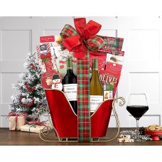 Little Lakes Cellars Holiday Sleigh