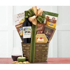 Rock Falls Vineyards Cabernet Wine Basket