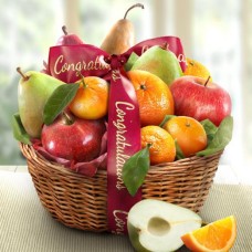 Congratulations Fruit Favorites Basket