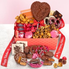 Valentine Chocolate Bliss Assortment Gift Basket
