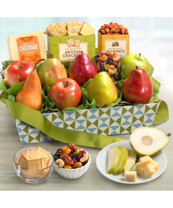 Classic Fruit and Gourmet Gift Basket
