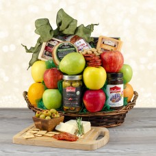 Fruit & Cheese Spectacular Gift Basket