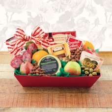 Fruit & Cheese Deluxe Gift Basket