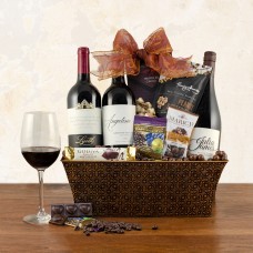 California Red Wine Trio Gift Basket