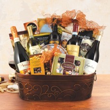 Giant Statement Wine Gift Basket