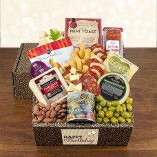 Cheese &amp; Crackers Classic Collection Gift Box - Birthday