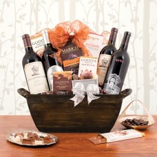 Stag's Leap and Silver Oak Cabernet Quartet Wine Gift Basket