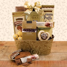 Gourmet Elegance Gift Basket