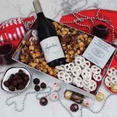Good Cheer Red Wine Gift Basket