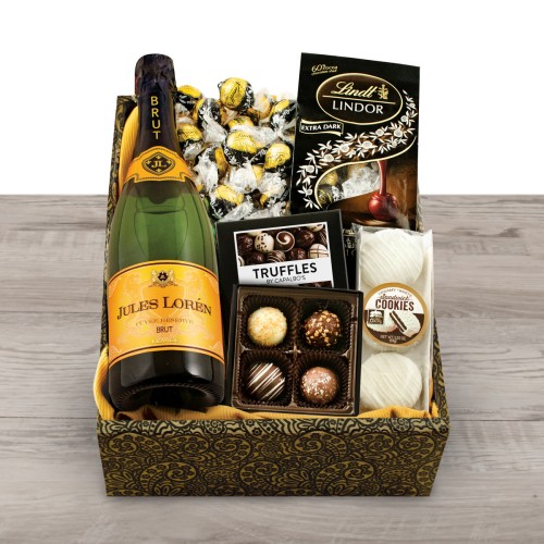 Champagne & Truffles Gift Box