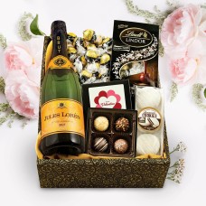 Valentine's Champagne & Truffles Gift Box