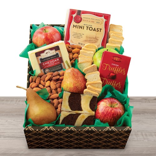 Fruit & Cheese Snacker's Gift Box