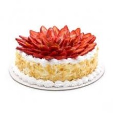1 Kg Strawberry Cream Cake