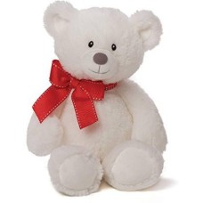 Medium White Teddy Bear