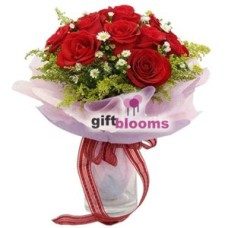 One Dozen Red Love to Hong Kong