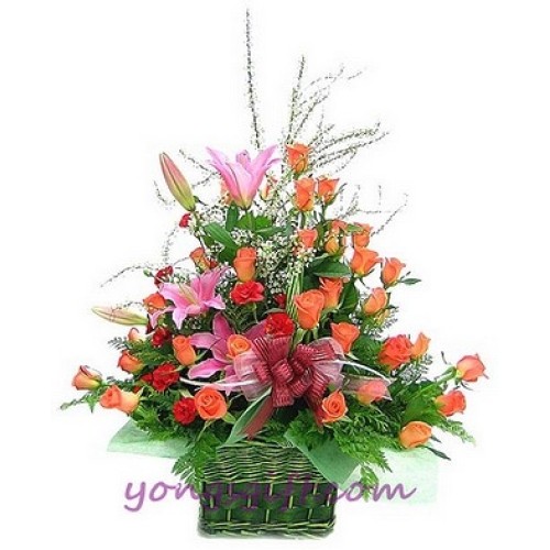 Bountiful Flower Basket