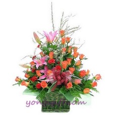 Bountiful Flower Basket