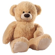 Soft Toy Bear 80 Cm Beige