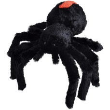 Wild Republic Soft Toy Spider Black 30 Cm