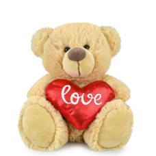 My Buddy Valentines Teddy Bear Soft Plush Toy 22cm Valentines bears by Korimco