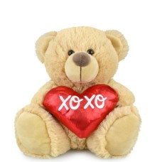 My Buddy Valentines Teddy Bear Soft Plush Toy 22cm Valentines bears by Korimco