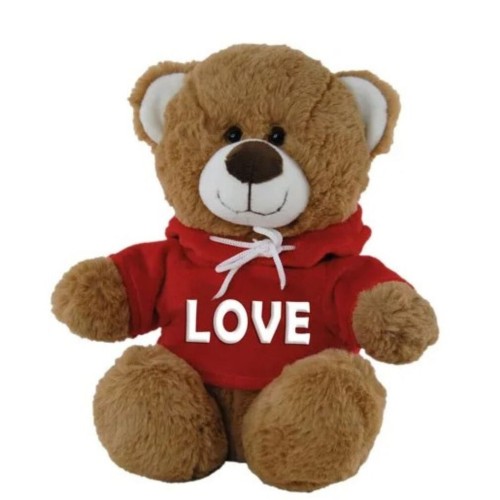 Love Bear with red Hoodie by Elka