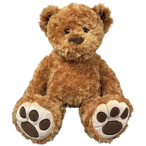Marley Brown Teddy Bear Large Soft Plush Toy 33cm sitting height bear by Korimco