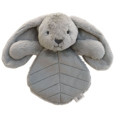 Bodhi Bunny Grey Comforter Security Blankie soft plush by OB Designs