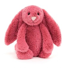 Jellycat Bashful Cerise Bunny Rabbit Medium stuffed animal soft plush toy