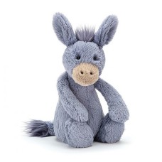 Jellycat Bashful Donkey Medium stuffed animal 30cm