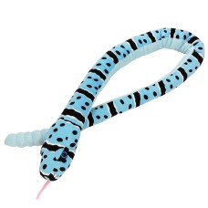 Blue Rock Rattlesnake with sound soft toy 137cm stuffed animal Wild Republic