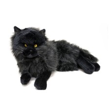 Black Cat plush toy medium onyx Bochetta Plush Toys