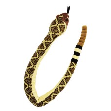 West Diamond Back Snake soft toy with sound 137cm plush toy by Wild Republic