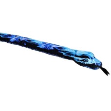 Snake Blue Flame Printed soft toy by Wild Republic