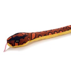 Snake Rainbow Boa stuffed animal soft plush toy brown/red by Wild Republic