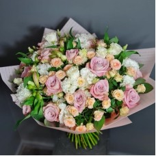 Bouquet of pink roses R1 (Compact)