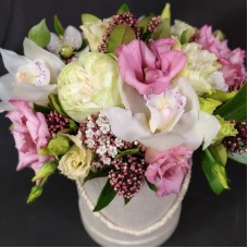 Flower box with orchid (Standard)