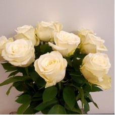 White roses 40/60/70cm