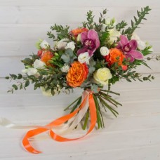 Rose And Freesia Bouquet (Medium)