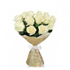 White Roses Short Stem 20-24 inch (Large)