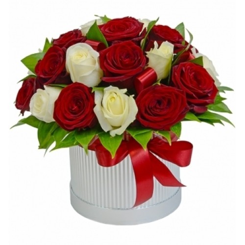 Red & White from 9 to 101 (9 stems)